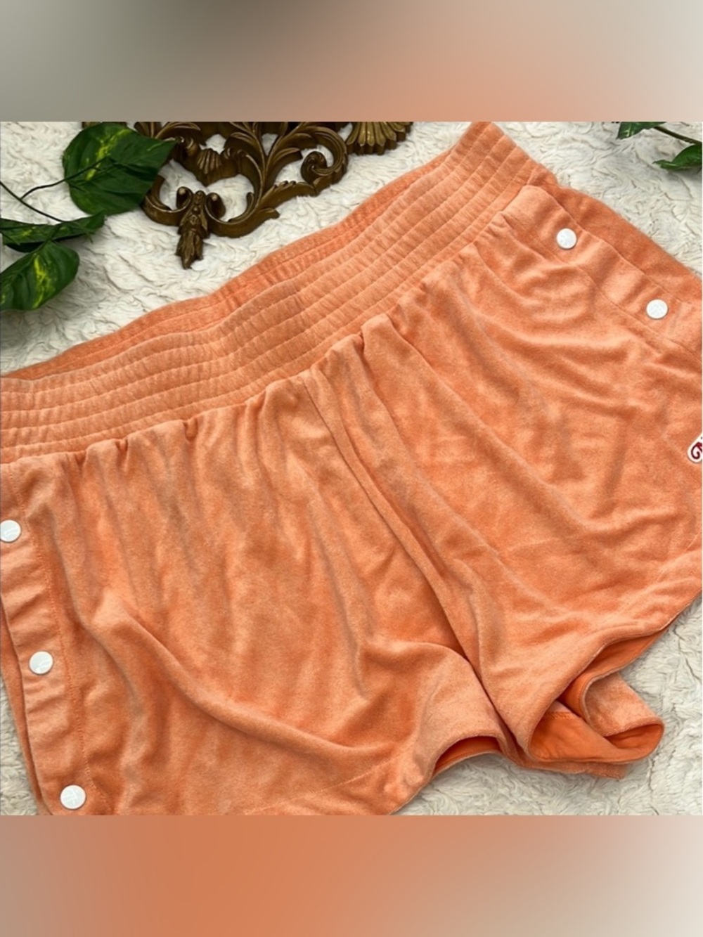 Nike Orange Athletic Shorts